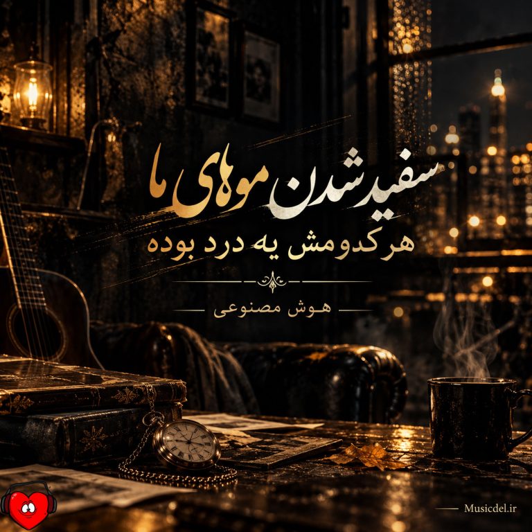 دانلود آهنگ سفید شدن موهای ما هر کدومش یه درد بوده (هوش مصنوعی)